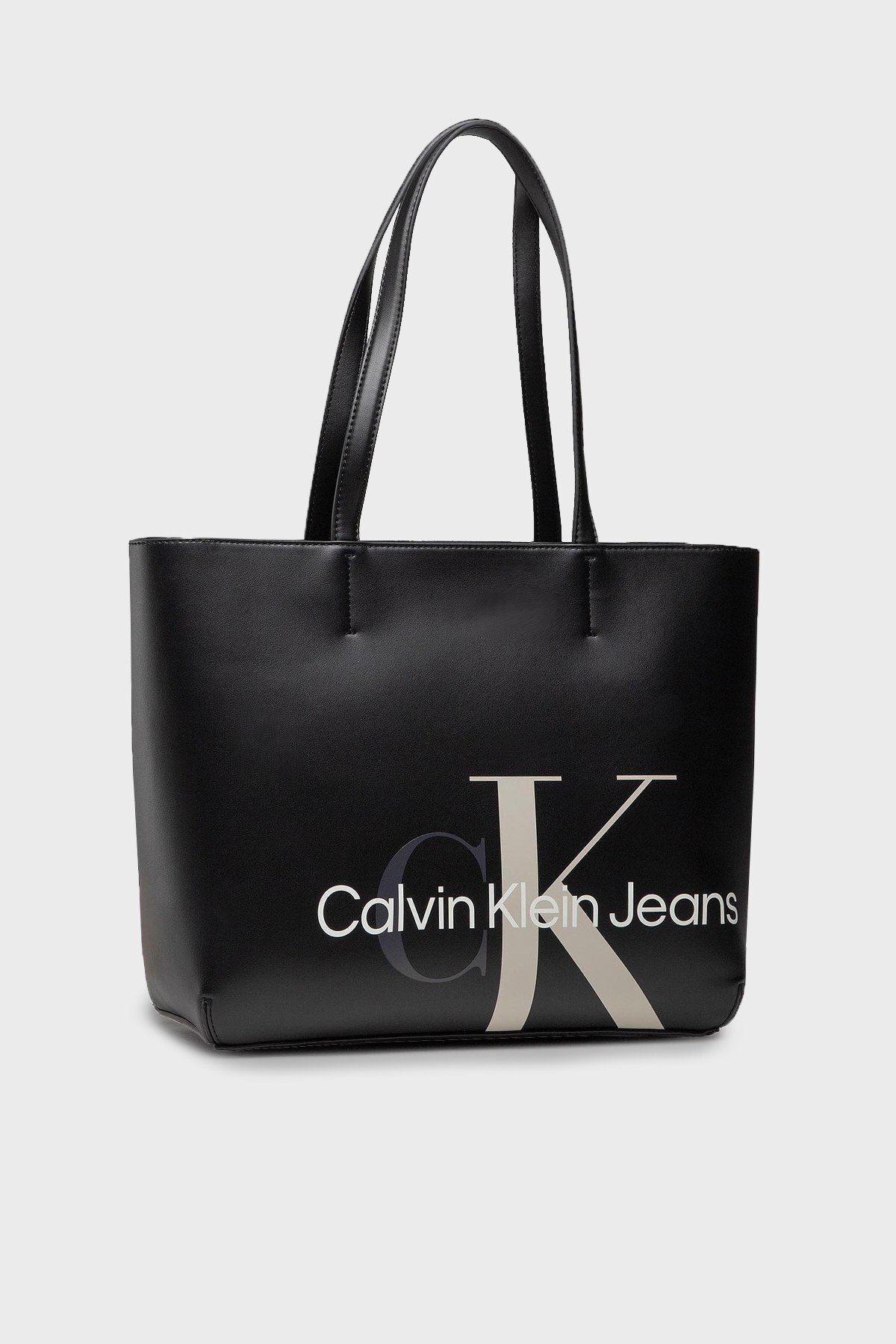 Calvin Klein Marka Logolu Omuz Askılı Bayan Çanta K60K608928 BDS SİYAH