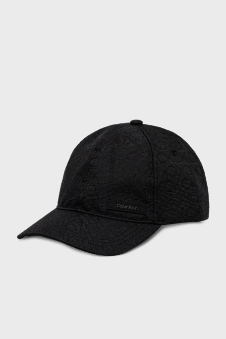 Calvin Klein Monogram Logo Baskılı K50K5129830GK Erkek Şapka K50K512983 0GK SİYAH - 5
