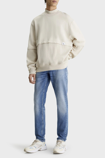Calvin Klein Normal Bel Dar Paça Streç Pamuklu Slim Fit Jeans J30J3227961A4 Erkek Kot Pantolon J30J322796 1A4 MAVİ - 1