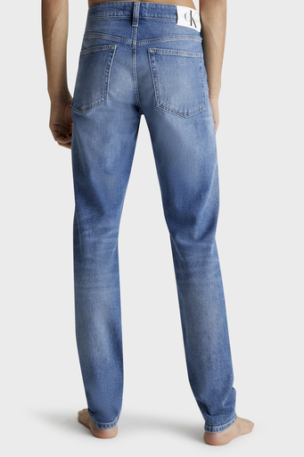 Calvin Klein Normal Bel Dar Paça Streç Pamuklu Slim Fit Jeans J30J3227961A4 Erkek Kot Pantolon J30J322796 1A4 MAVİ - 3