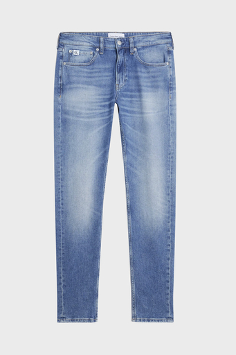 Calvin Klein Normal Bel Dar Paça Streç Pamuklu Slim Fit Jeans J30J3227961A4 Erkek Kot Pantolon J30J322796 1A4 MAVİ - 5