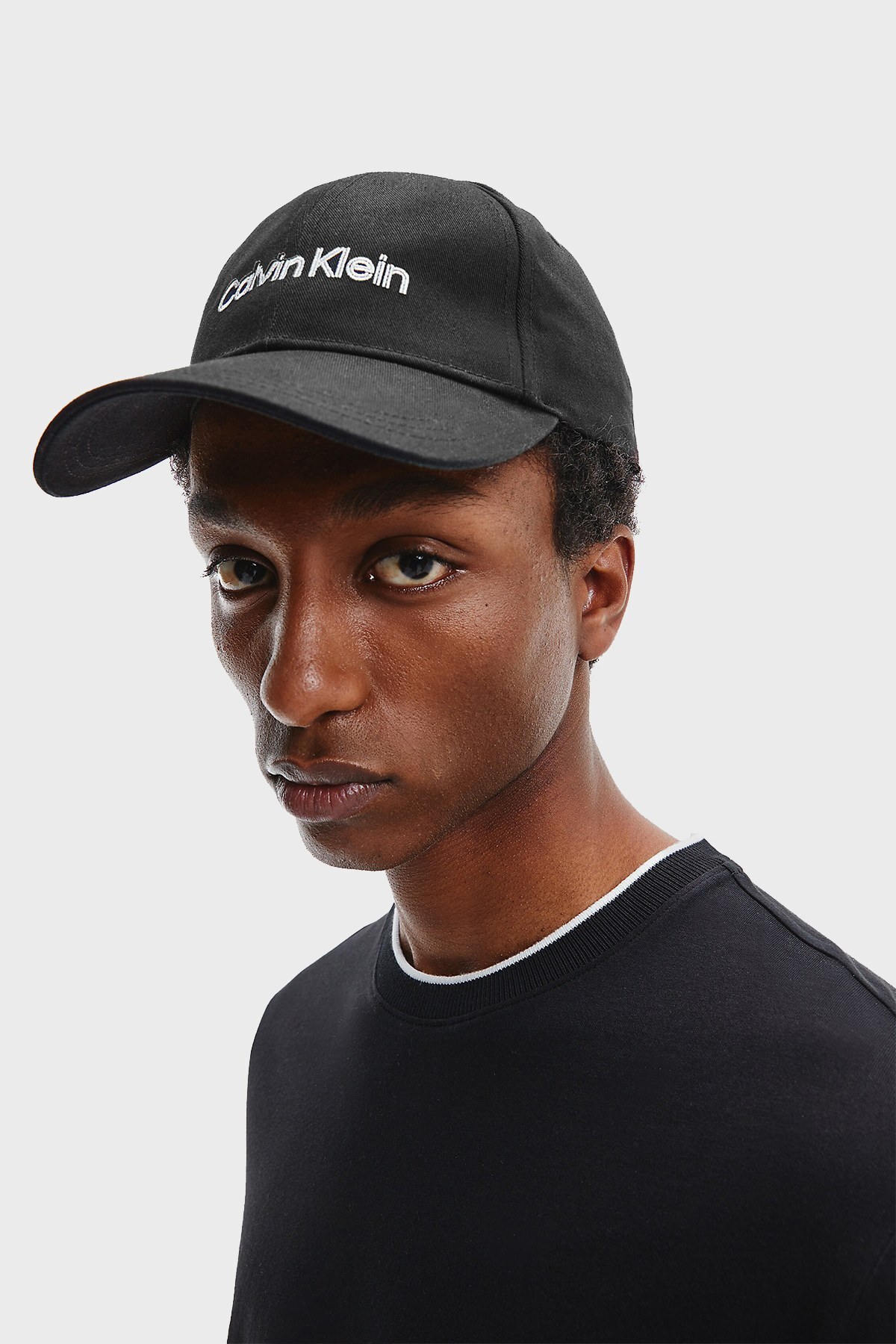 Calvin Klein Organik Pamuk Logolu Erkek Şapka K50K508249 BAX SİYAH