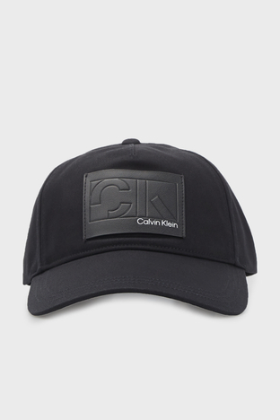 Calvin Klein - Calvin Klein Organik Pamuklu Logolu Erkek Şapka K50K509213 BAX SİYAH