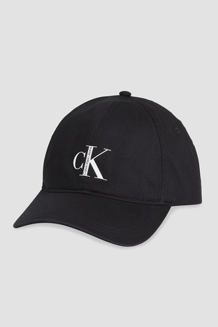 Calvin Klein - Calvin Klein Organik Pamuklu Logolu Erkek Şapka K50K509903 BDS SİYAH