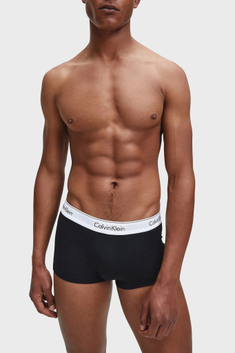 Calvin Klein Pamuklu 3 Pack Erkek Boxer 0000U2664G 998 SİYAH-BEYAZ-GRİ - 2