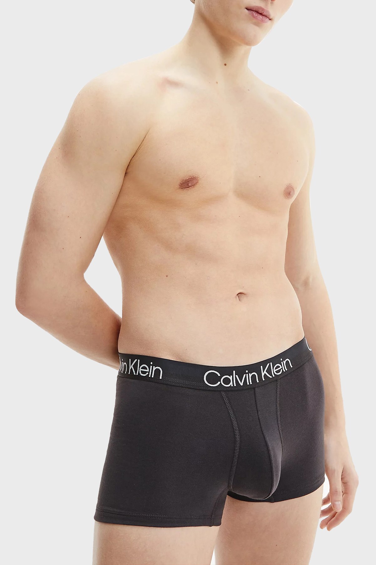 Calvin Klein Pamuklu 3 Pack Erkek Boxer 000NB2970A XYE Saks-Kırmızı-Siyah
