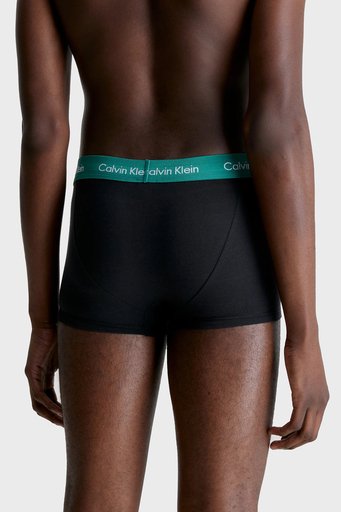 Calvin Klein Pamuklu Esnek 3 Pack 0000U2664GCA9 Erkek Boxer 0000U2664G CA9 Siyah-Sarı-Yeşil - 3