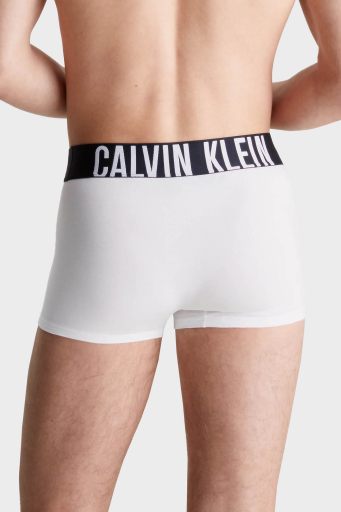 Calvin Klein Pamuklu Esnek 3 Pack 000NB3608AMPI Erkek Boxer 000NB3608A MPI SİYAH-BEYAZ-GRİ - 7