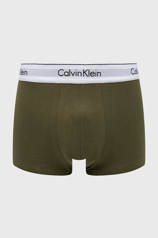 Calvin Klein - Calvin Klein Pamuklu Esnek 3 Pack Erkek Boxer 000NB2380A 67A HAKİ-BEJ-SİYAH (1)