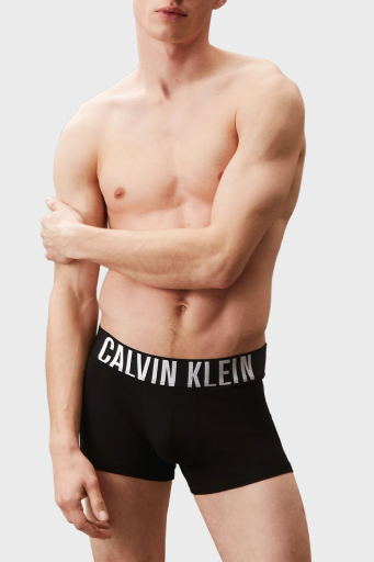 Calvin Klein Pamuklu Logolu 3 Pack 000NB3608AVVL Erkek Boxer 000NB3608A VVL SİYAH - 2
