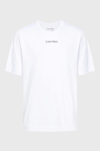 Calvin Klein Pamuklu Regular Fit Bisiklet Yaka 00GMS4K174YAA Erkek T Shirt 00GMS4K174 YAA BEYAZ - 5