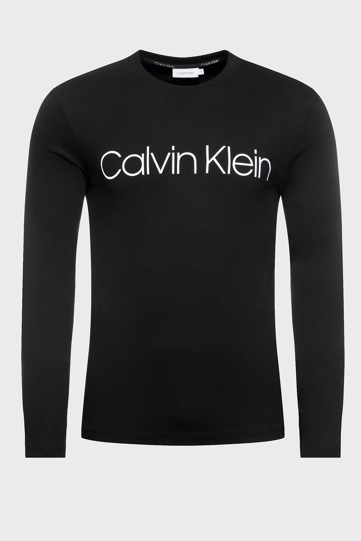 Calvin Klein Pamuklu Regular Fit Bisiklet Yaka Erkek Sweat K10K104690 BEH SİYAH