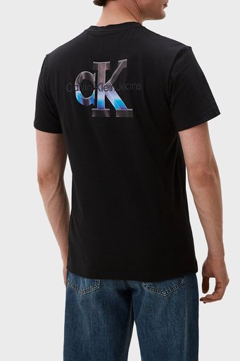 Calvin Klein Pamuklu Regular Fit J30J325683BEH Erkek T Shirt J30J325683 BEH SİYAH - 2