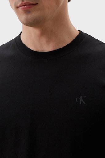 Calvin Klein Pamuklu Regular Fit J30J325683BEH Erkek T Shirt J30J325683 BEH SİYAH - 6