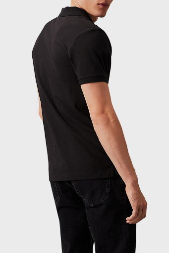 Calvin Klein Pamuklu Regular Fit Logolu J30J325664BEH Erkek Polo Yaka T Shirt J30J325664 BEH SİYAH - 7