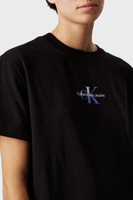Calvin Klein Pamuklu Regular Fit Logolu Mini J20J225273BEH Bayan Elbise J20J225273 BEH SİYAH - 4