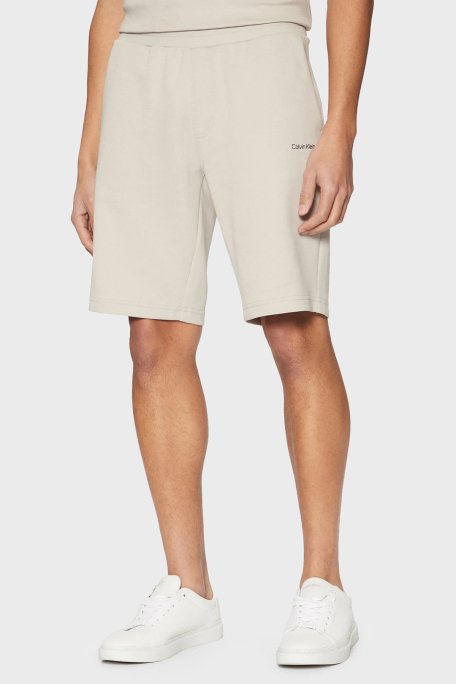 Calvin Klein Pamuklu Regular Fit Normal Bel K10K111208PBQ Erkek Short K10K111208 PBQ AÇIK GRİ - 1
