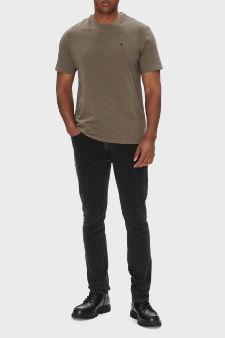 Calvin Klein Pamuklu Skinny Fit Normal Bel Dar Paça Jeans LV04RB722G846 Erkek Kot Pantolon LV04RB722G 846 SİYAH - 2