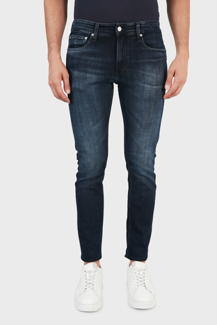 Calvin Klein - Calvin Klein Pamuklu Slim Fit Jeans Erkek Kot Pantolon J30J317663 1BJ LACİVERT (1)