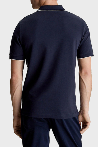 Calvin Klein Pamuklu Slim Fit K10K112751CEF Erkek Polo Yaka T Shirt K10K112751 CEF LACİVERT - 2