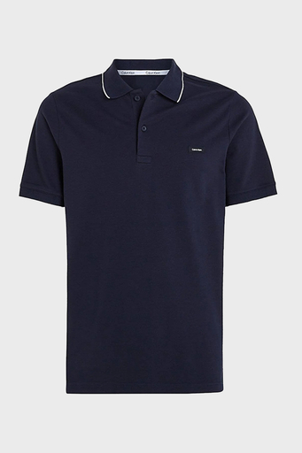 Calvin Klein Pamuklu Slim Fit K10K112751CEF Erkek Polo Yaka T Shirt K10K112751 CEF LACİVERT - 5
