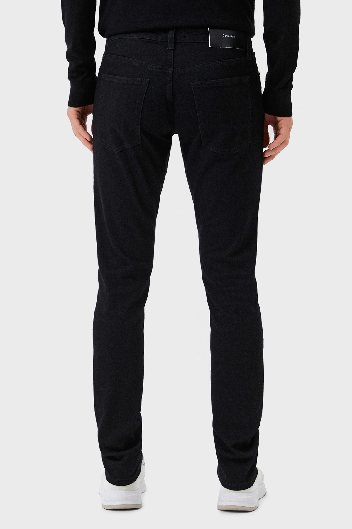 Calvin Klein Pamuklu Streç Normal Bel Slim Fit Jeans Erkek Kot Pantolon K10K109921 BEH SİYAH