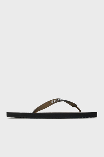 Calvin Klein Parmak Arası YM0YM009520GM Erkek Terlik YM0YM00952 0GM SİYAH-GRİ - 1