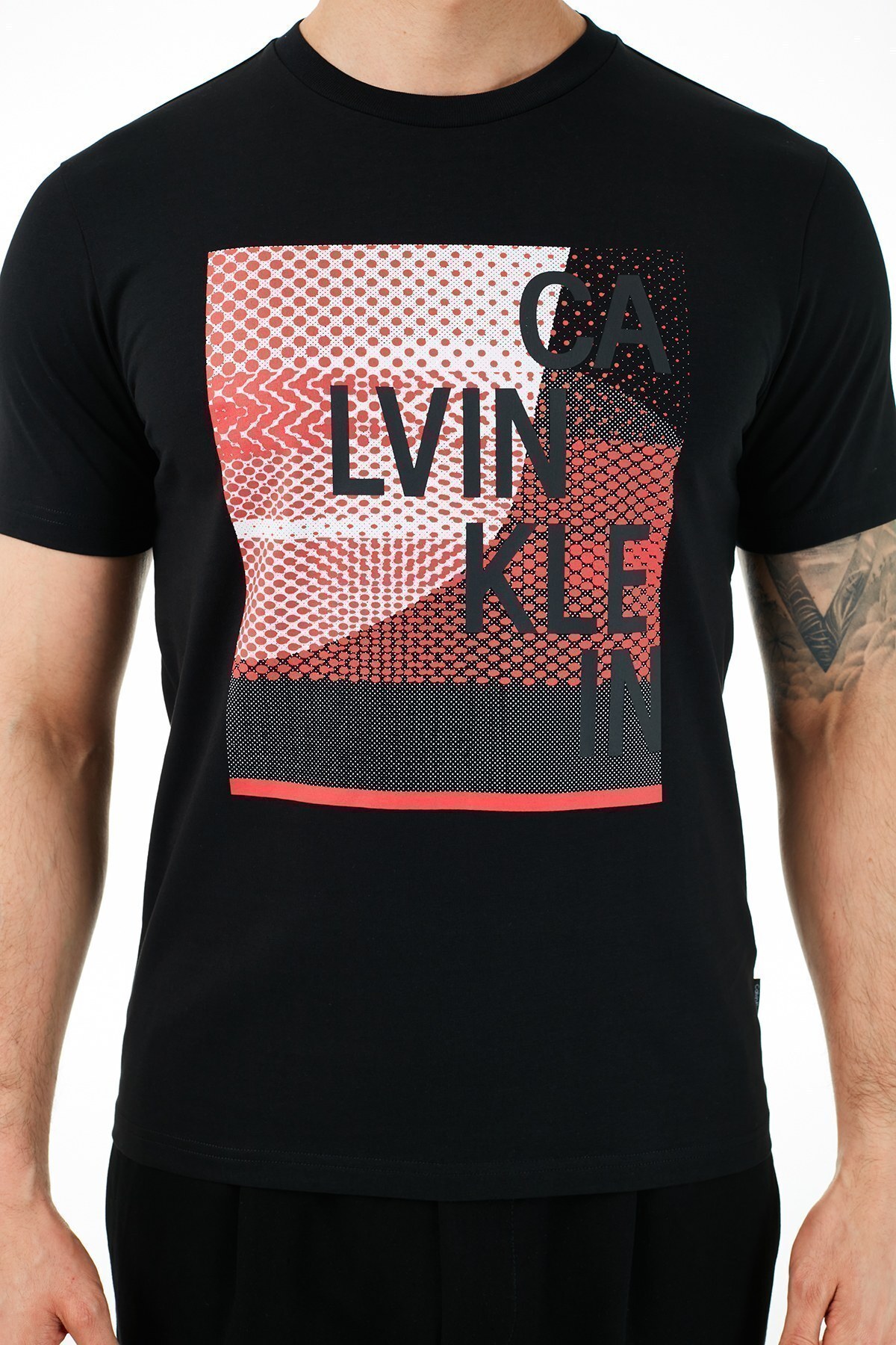 Calvin Klein Erkek T Shirt K10K106504 BEH SİYAH