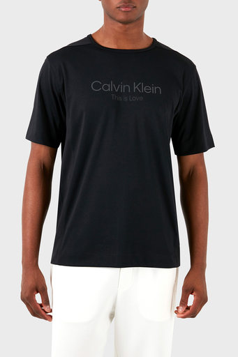 Calvin Klein Regular Fit Bisiklet Yaka 00GMS3K117BAE Erkek T Shirt 00GMS3K117 BAE SİYAH - 1