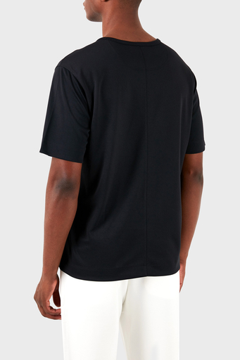Calvin Klein Regular Fit Bisiklet Yaka 00GMS3K117BAE Erkek T Shirt 00GMS3K117 BAE SİYAH - 2