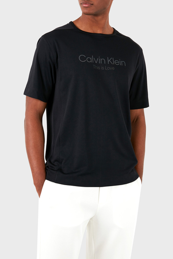 Calvin Klein Regular Fit Bisiklet Yaka 00GMS3K117BAE Erkek T Shirt 00GMS3K117 BAE SİYAH - 5