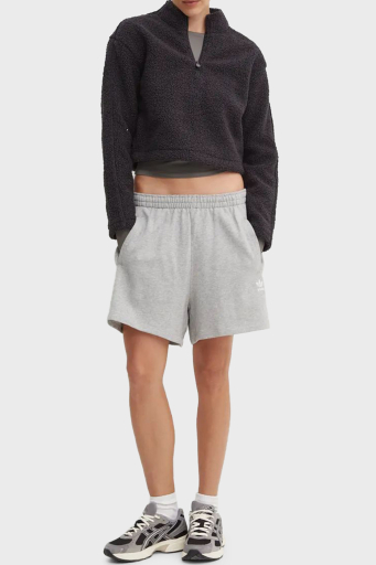 Calvin Klein Regular Fit Crop 00GWF4W307BAE Bayan Sweat 00GWF4W307 BAE SİYAH - 2