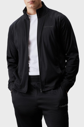 Calvin Klein Regular Fit Dik Yaka 00GMS4J418BAE Erkek Eşofman Takımı 00GMS4J418 BAE SİYAH - 2