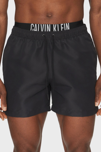 Calvin Klein Regular Fit Logolu KM0KM01093BEH Erkek Mayo Short KM0KM01093 BEH SİYAH - 1
