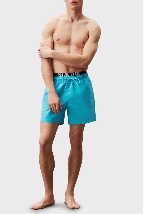 Calvin Klein Regular Fit Logolu KM0KM01093CVJ Erkek Mayo Short KM0KM01093 CVJ MAVİ - 2