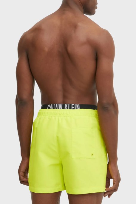 Calvin Klein Regular Fit Logolu KM0KM01093LRF Erkek Mayo Short KM0KM01093 LRF SARI - 3