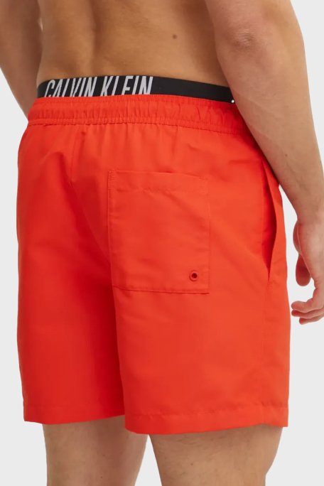 Calvin Klein Regular Fit Logolu KM0KM01093XM8 Erkek Mayo Short KM0KM01093 XM8 KIRMIZI - 2