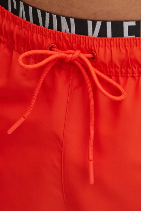 Calvin Klein Regular Fit Logolu KM0KM01093XM8 Erkek Mayo Short KM0KM01093 XM8 KIRMIZI - 4