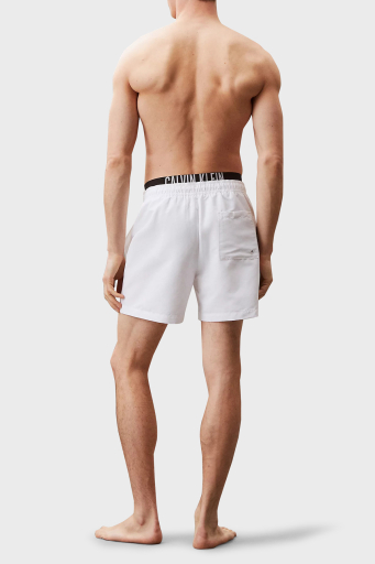 Calvin Klein Regular Fit Logolu KM0KM01093YCD Erkek Mayo Short KM0KM01093 YCD BEYAZ - 4