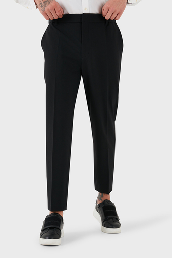 Calvin Klein Regular Fit Normal Bel Düz Paça K10K113918BEH Erkek Pantolon K10K113918 BEH SİYAH - 6