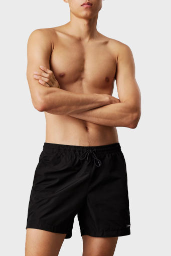 Calvin Klein Regular Fit Normal Bel Hızlı Kuruyan KM0KM01111BEH Erkek Mayo Short KM0KM01111 BEH SİYAH - 1