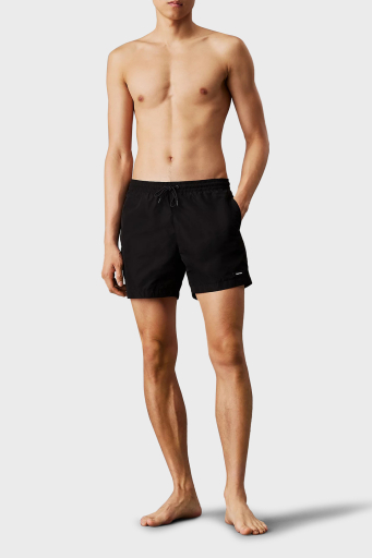 Calvin Klein Regular Fit Normal Bel Hızlı Kuruyan KM0KM01111BEH Erkek Mayo Short KM0KM01111 BEH SİYAH - 2