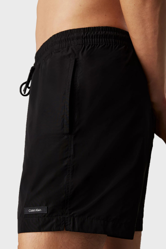Calvin Klein Regular Fit Normal Bel Hızlı Kuruyan KM0KM01111BEH Erkek Mayo Short KM0KM01111 BEH SİYAH - 3