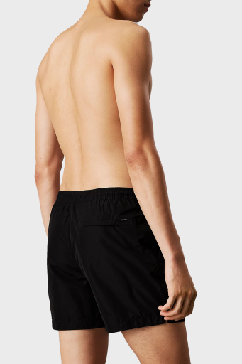 Calvin Klein Regular Fit Normal Bel Hızlı Kuruyan KM0KM01111BEH Erkek Mayo Short KM0KM01111 BEH SİYAH - 4