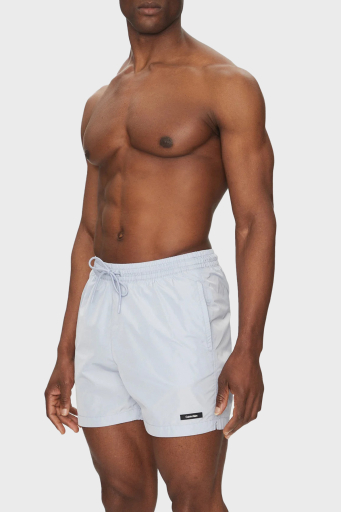 Calvin Klein Regular Fit Normal Bel Hızlı Kuruyan KM0KM01111C5O Erkek Mayo Short KM0KM01111 C5O AÇIK MAVİ - 1