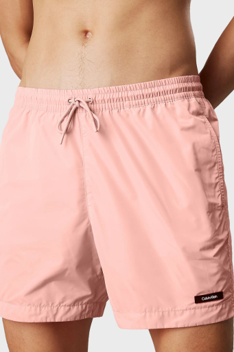Calvin Klein Regular Fit Normal Bel Hızlı Kuruyan KM0KM01111SPM Erkek Mayo Short KM0KM01111 SPM AÇIK PEMBE - 3