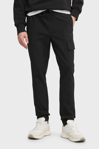 Calvin Klein Regular Fit Ribanalı Paça Kargo J30J326765BEH Erkek Pantolon J30J326765 BEH SİYAH - 1
