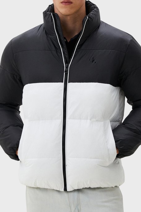 Calvin Klein Regular Fit Şişme J30J325584BEH Erkek Mont J30J325584 BEH SİYAH - 1