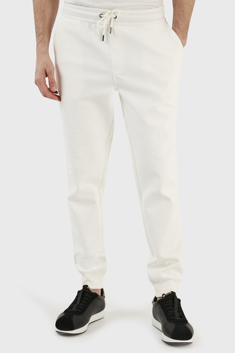 Calvin Klein Relaxed Fit Elastik Bel Bantlı Pamuklu Jogger K10K108047YAH Erkek Pantolon K10K108047 YAH EKRU - 4