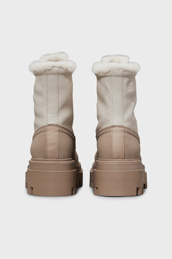 Calvin Klein Renk Bloklu Tırtıklı Platform Taban YW0YW015570HG Bayan Bot YW0YW01557 0HG BEJ - 4